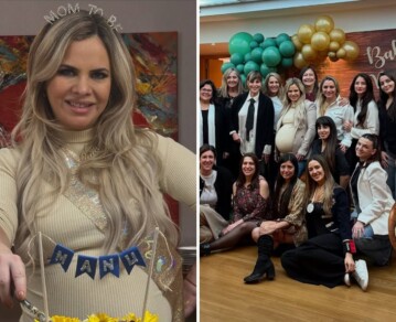 El tierno baby shower de Alejandra Maglietti: juegos, regalos y la sorpresa al revelar la madrina del bebé