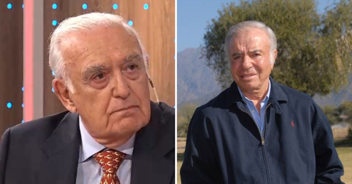 Carlos Ruckauf reveló quién fue el gran amor de Carlos Menem: “Me lo dijo  dos años antes de morir” – GENTE Online