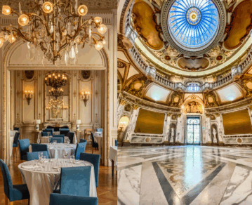 La historia de "el café y el restó ocultos" ubicados en uno de los palacios más imponentes de Buenos Aires