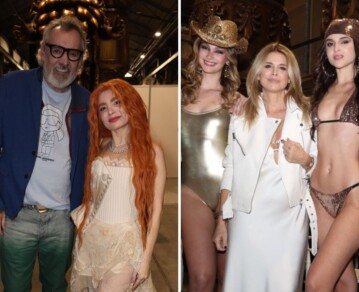 Flavia Palmiero, Benito Fernández y Vero de la Canal tiñen la Fábrica del Colón de moda: las mejores fotos del segundo día de Argentina Fashion Week