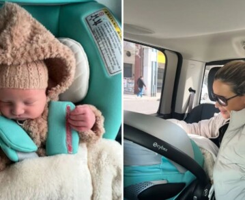 Alejandra Maglietti compartió las primeras fotos de su bebé: "Estamos hipnotizados"