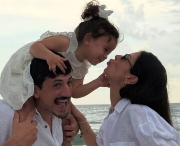 El especial álbum de fotos de la China Ansa en sus vacaciones familiares en Miami antes de recibir a su segundo hijo