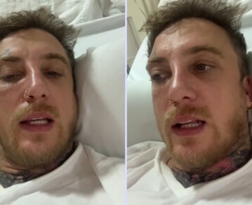 El Polaco aclaró por qué fue internado de urgencias y se perdió el viaje a Bariloche de su hija Sol Cwirkaluk