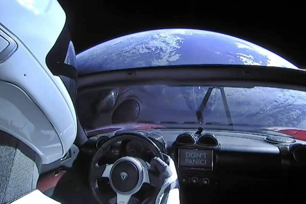 Elon Musk Tesla Roadster Starman