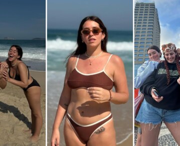 Así fueron las increíbles vacaciones de Leticia Siciliani con su novia y amigas en Río de Janeiro: "El regalo vino con sorpresa incluida"