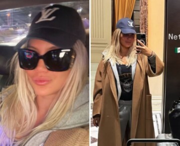 Wanda Nara viajó a México y dejó un picante comentario que encendió rumores de romance