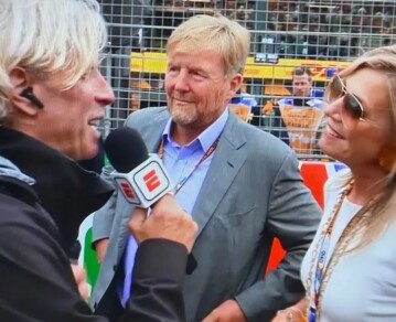 La respuesta de Máxima Zorreguieta cuando le preguntaron por Franco Colapinto en la previa del GP de Países Bajos