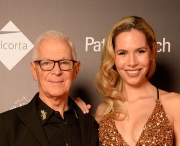 Brillo y sofisticación: los impactantes looks de Elina y Eduardo Costantini en la gala de Para Ti