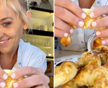 Medialunas saladas con queso en 20 minutos: la receta fácil y tentadora de Jimena Monteverde