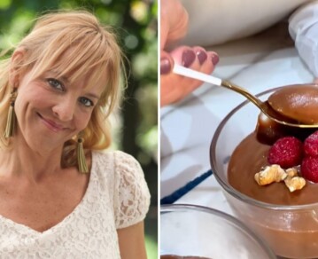 Fácil y sin cocción: la receta de Jimena Monteverde para hacer mousse de chocolate