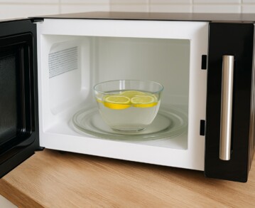 El truco más fácil para limpiar el microondas en 5 minutos y dejarlo sin olores