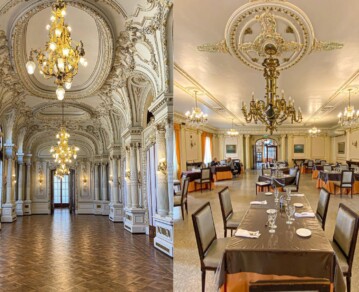 Cómo desayunar por 5 mil pesos en un "café oculto" dentro de uno de los palacios más imponentes de Buenos Aires