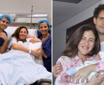 El álbum familiar de Carolina Amoroso en su primera semana como mamá de Vicente: "Todavía nos cuesta creerlo"