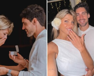 Cande Ruggeri se casa con Nicolás Maccari: el video de la romántica propuesta en un destino soñado