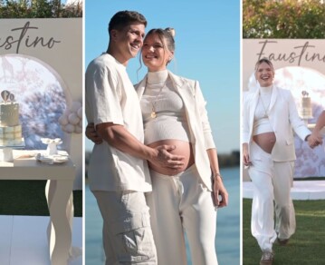 Las fotos del baby shower de Faustino, el primer bebé de Eva Bargiela y Gianluca Simeone