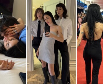 Entre amor, trabajo y comida: en fotos, así fueron los días de Lali Espósito en el festival de San Sebastián