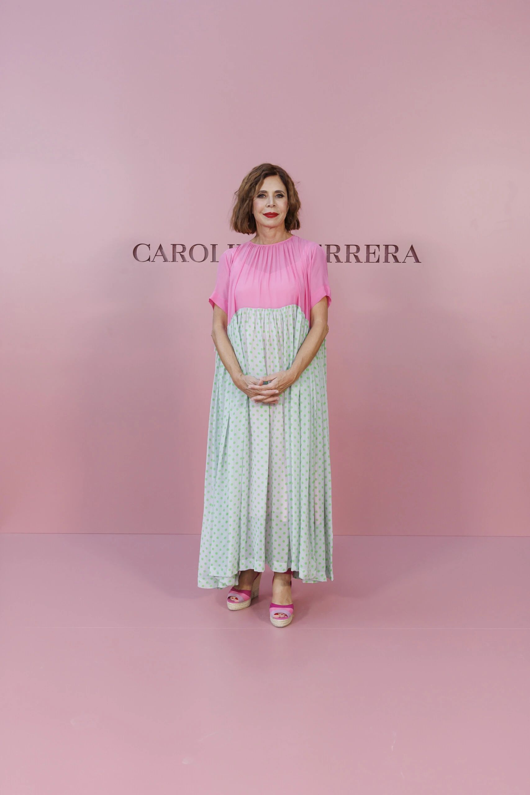 Ágata Ruiz de la Prada dio cátedra de moda en Madrid.