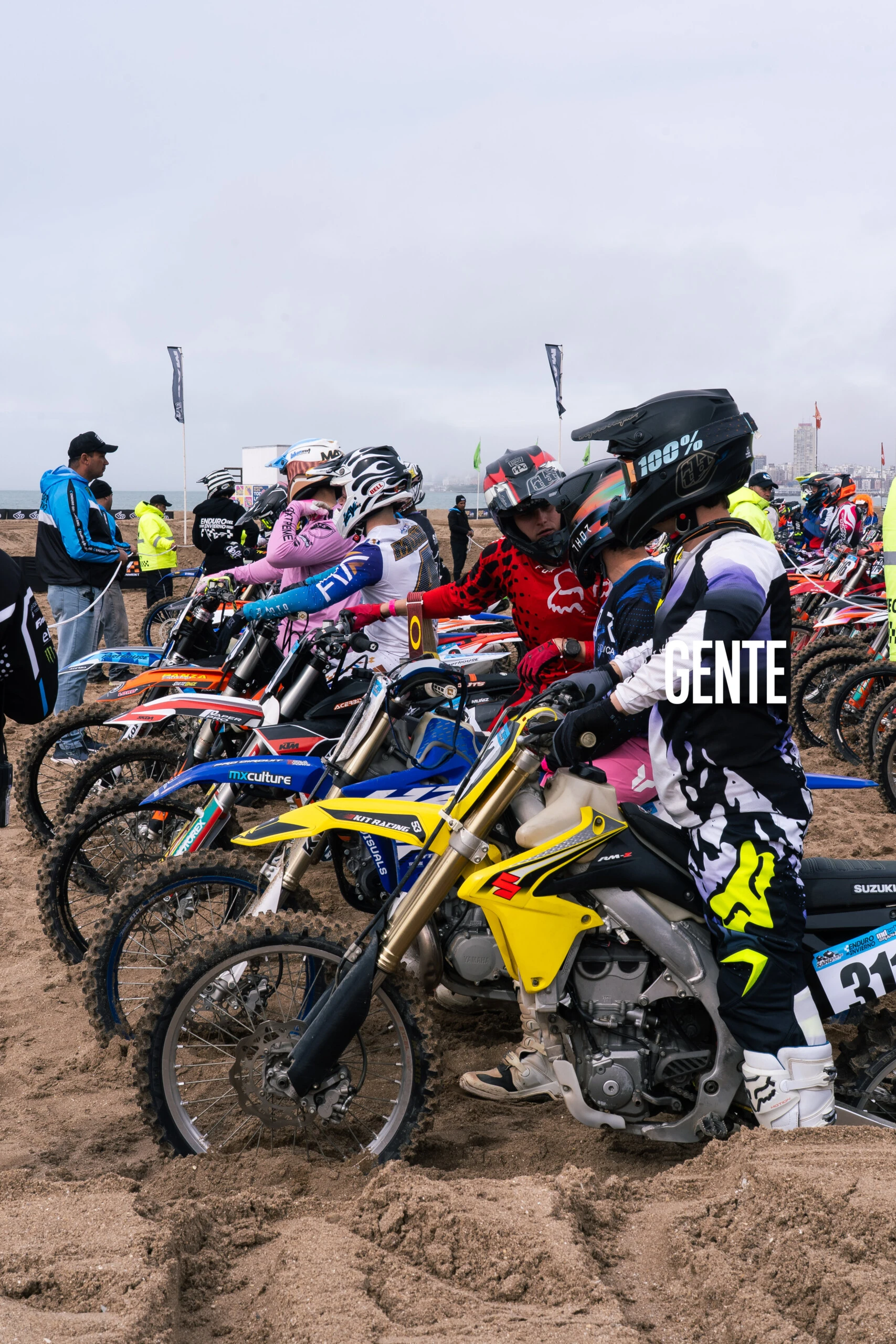 Gege Neumann presenció la largada junto a RAM.