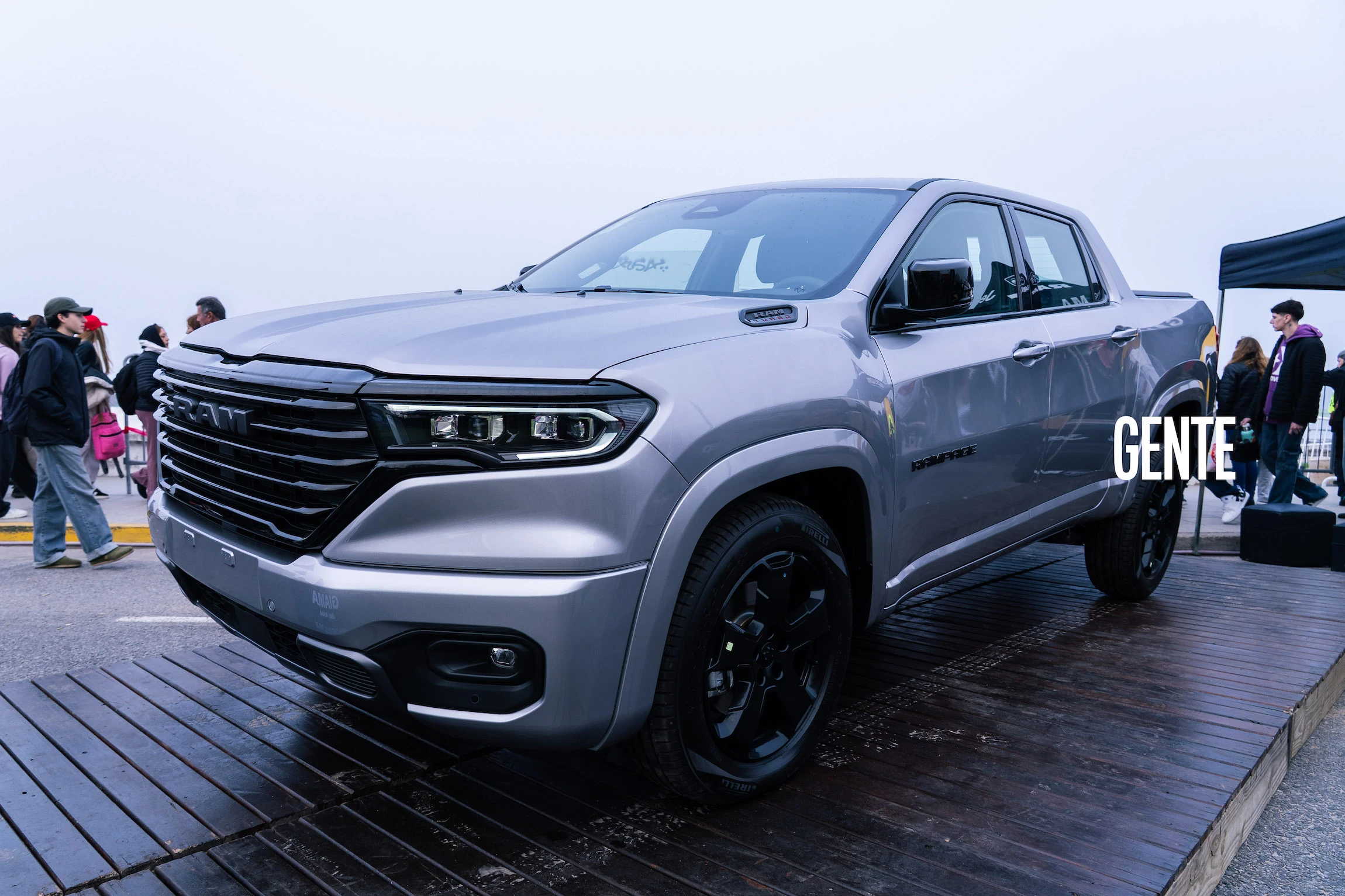 La Rampage exhibida en el predio del Enduro del Invierno.