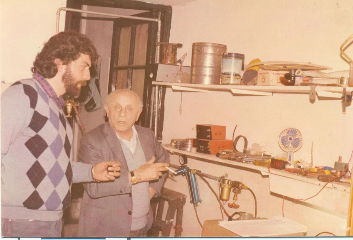 Eduardo Gustavo Fernández (inventor) y Ladislao Biró