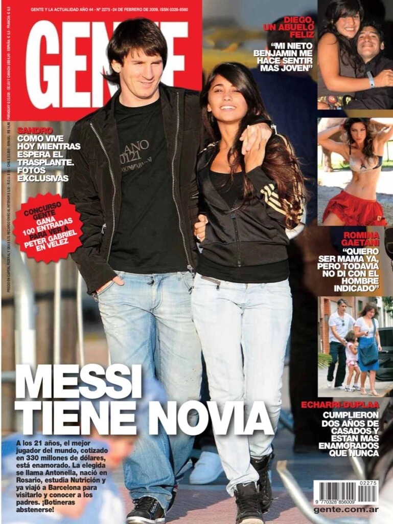 Lionel Messi en Revista GENTE