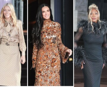 Demi Moore, Gwyneth Paltrow, Serena Williams y Edward Norton: en fotos, los mejores looks de gala del desfile de Gucci en Milán
