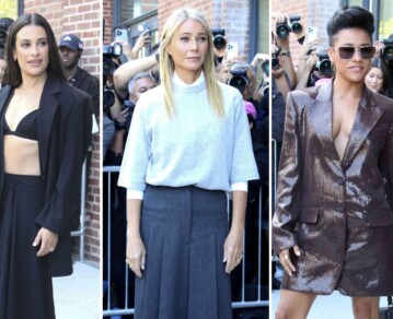 De Gwyneth Paltrow a Lea Michele: en fotos, los looks de las famosas en el desfile de Michael Kors en la Semana de la Moda de Nueva York