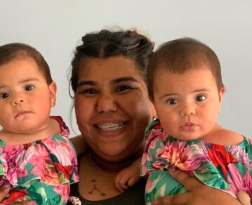 "Se me estremece el alma": Camilota reveló cómo tratan el tema de la internación de Thiago Medina con sus hijas