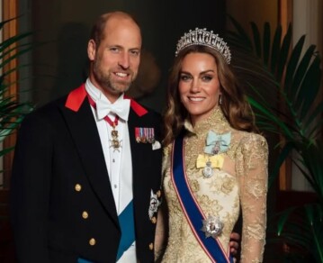 El majestuoso look de Kate Middleton con inspiración en una princesa de Disney y guiños a Lady Di