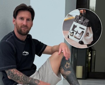 Cuánto cuesta el millonario bolso que llevó Lionel Messi al predio de la AFA: tendencia total