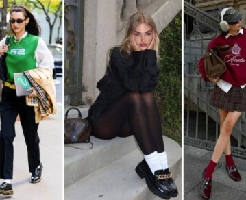 mocasines con medias-tendencias 2025- revista Gente