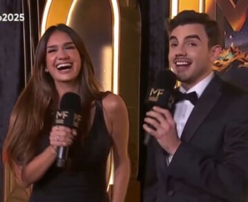 Martín Fierro 2025: el inesperado blooper de Momi Giardina en plena alfombra roja