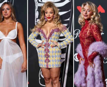Los looks más extravagantes de los premios MTV VMAs 2025: del baby doll nupcial de Tate McRae a las transparencias de Sabrina Carpenter