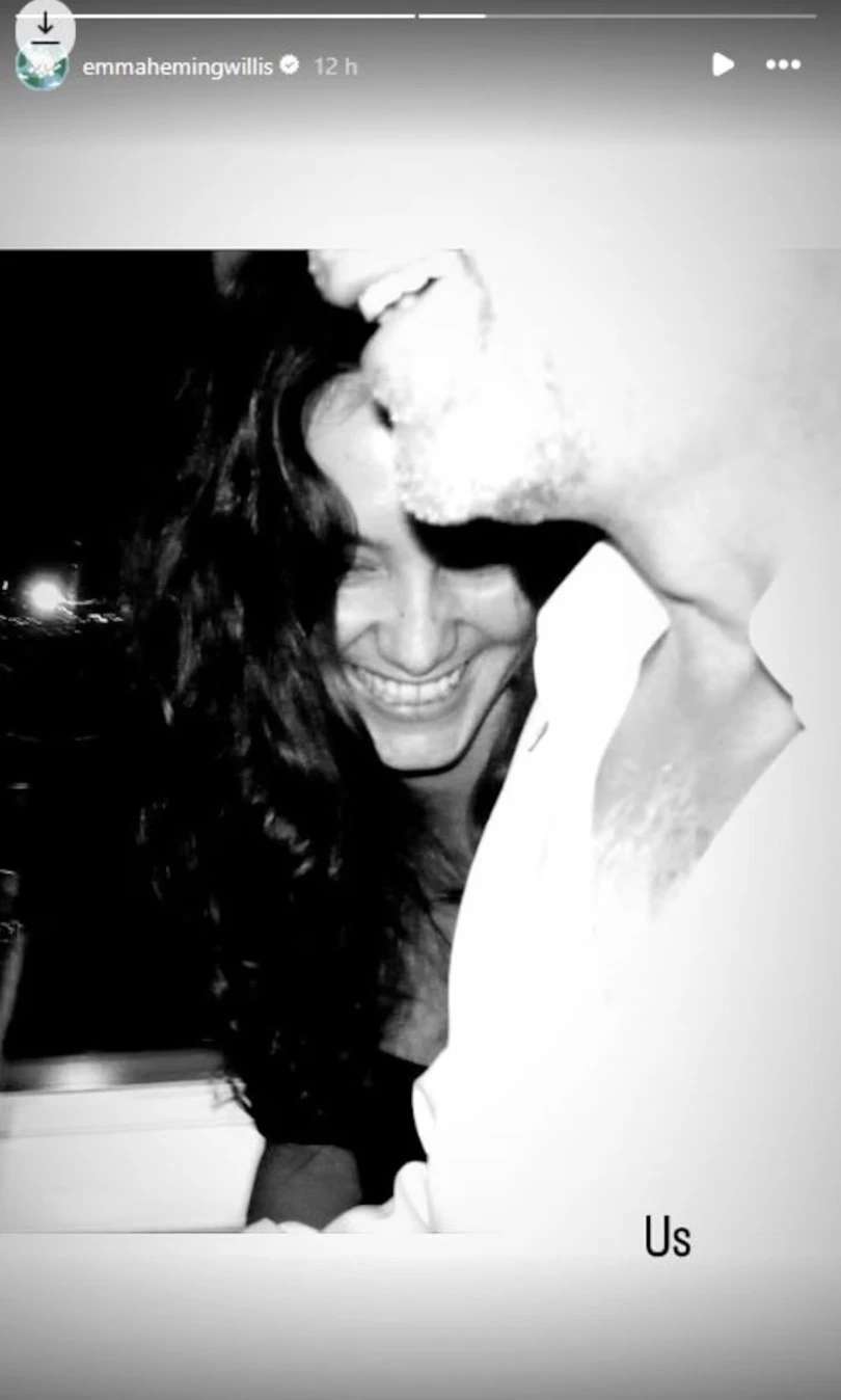Las historias de Instagram con las que sorprendió la esposa de Bruce Willis.