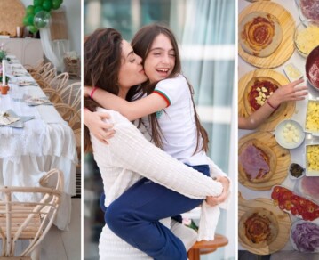 Las fotos del cumpleaños de Gina, la hija de Emilia Attias y el Turco Naim: tarde con amigas entre cerámica y pizzas