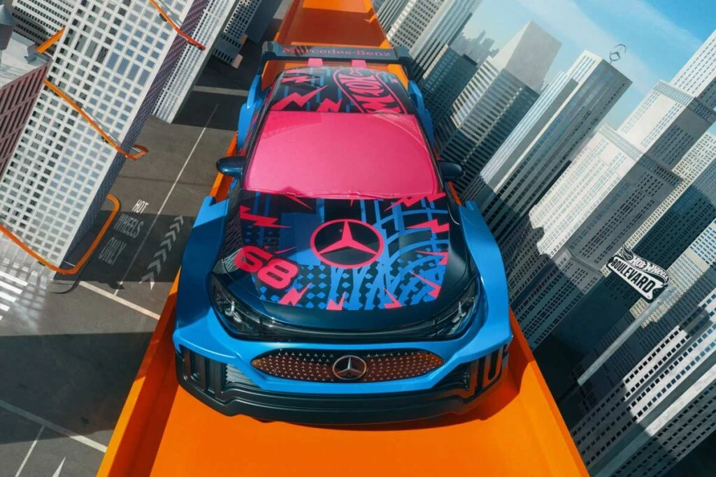 Hot Wheels y Mercedes-Benz