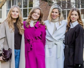 La herencia estética de Máxima Zorreguieta en sus hijas Amalia, Ariane y Alexia