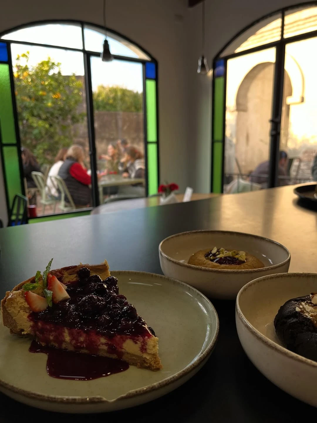 El menú de Santo Café.