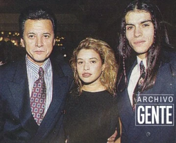 Daniel Rossi-Julieta Ortega-Palito Ortega-Revista Gente