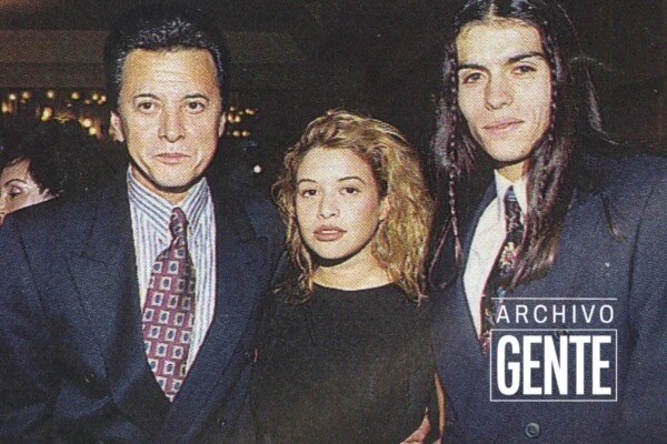 Daniel Rossi-Julieta Ortega-Palito Ortega-Revista Gente
