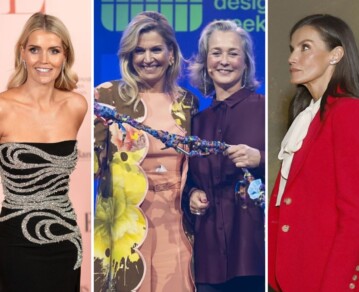 De sastrería glam a estampados XL: en fotos, las tendencias que imponen royals como Máxima Zorreguieta, Meghan Markle y más