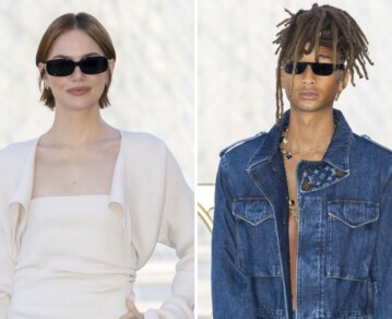 Emma Stone, Zendaya, Jaden Smith y más: en fotos, todos los famosos que impactaron en el desfile de Louis Vuitton en París