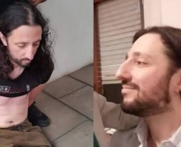 El video que muestra el momento exacto de la detención de Pablo Laurta, el acusado del doble crimen y secuestro de su hijo en Córdoba