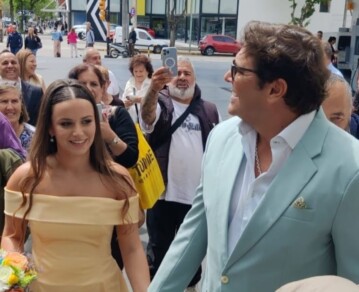 Las 10 mejores fotos de la boda civil de Matías Alé y Martina Vignolo en Mar de Plata