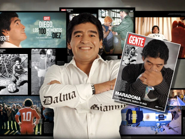 Diego Maradona en GENTE