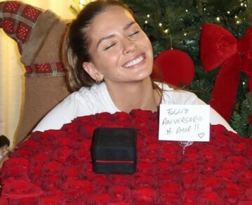 Las fotos del impactante regalo de Mauro Icardi a La China Suárez en su primer aniversario