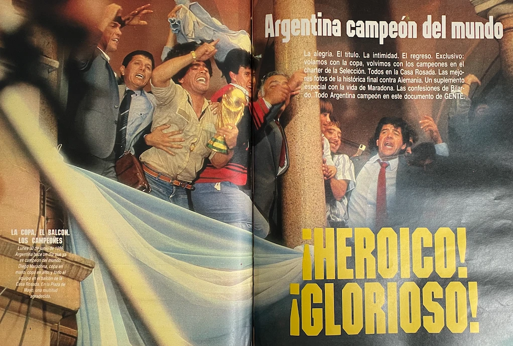 Diego Maradona en GENTE