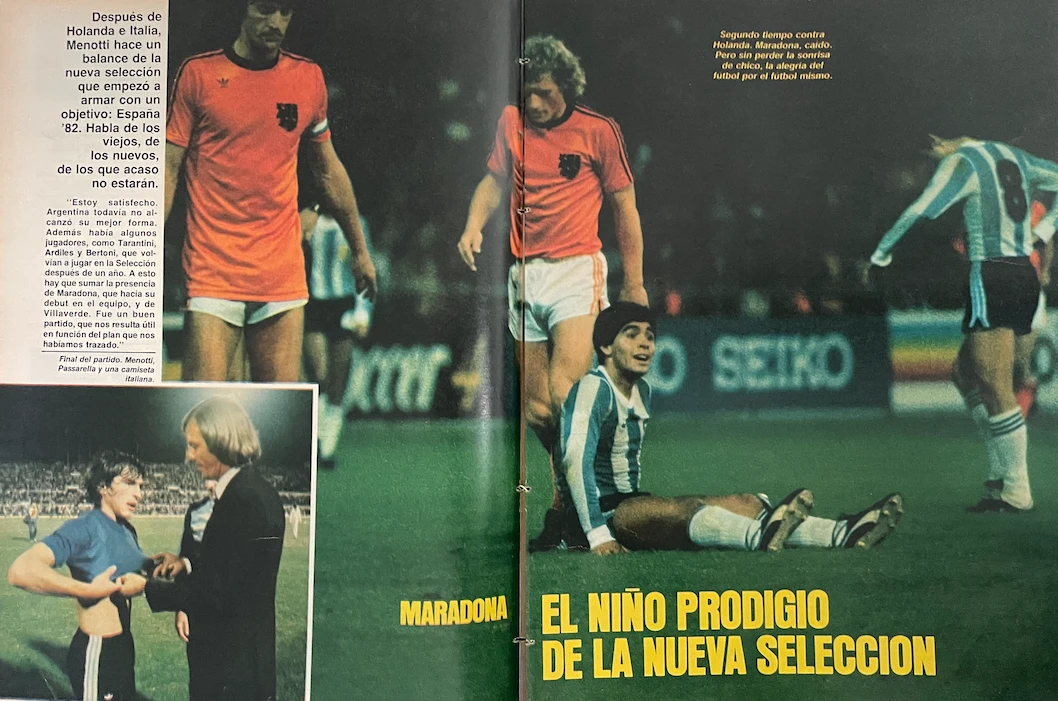 Diego Maradona en GENTE