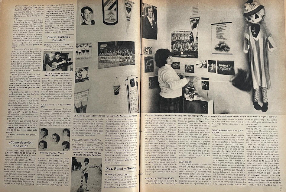 Diego Maradona en GENTE