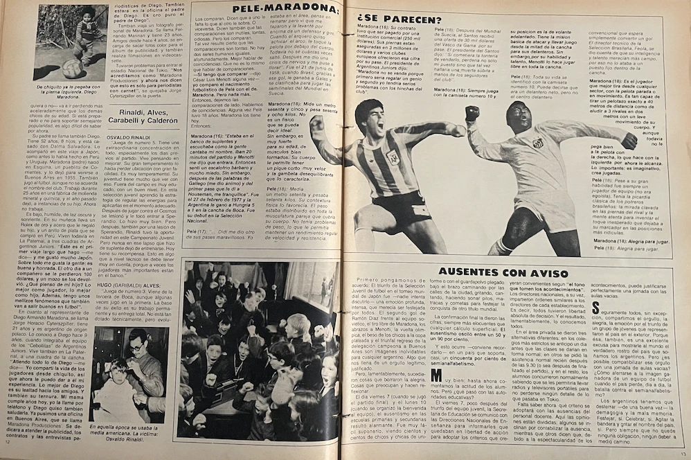 Diego Maradona en GENTE